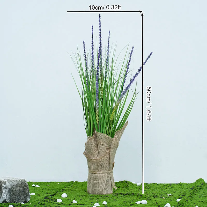 50cm Artificial Lavender Home Decor Cloth Bag Floral Props  A2027117 2027116