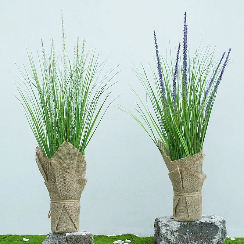 50cm Artificial Lavender Home Decor Cloth Bag Floral Props  A2027117 2027116