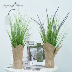50cm Artificial Lavender Home Decor Cloth Bag Floral Props  A2027117 2027116
