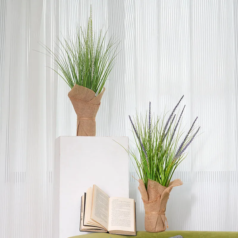 50cm Artificial Lavender Home Decor Cloth Bag Floral Props  A2027117 2027116