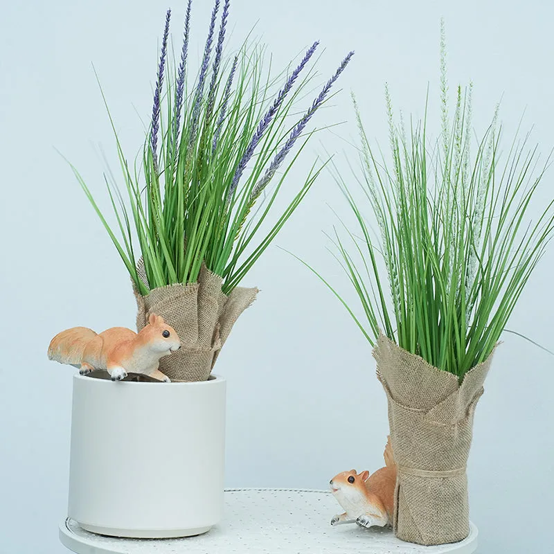 50cm Artificial Lavender Home Decor Cloth Bag Floral Props  A2027117 2027116