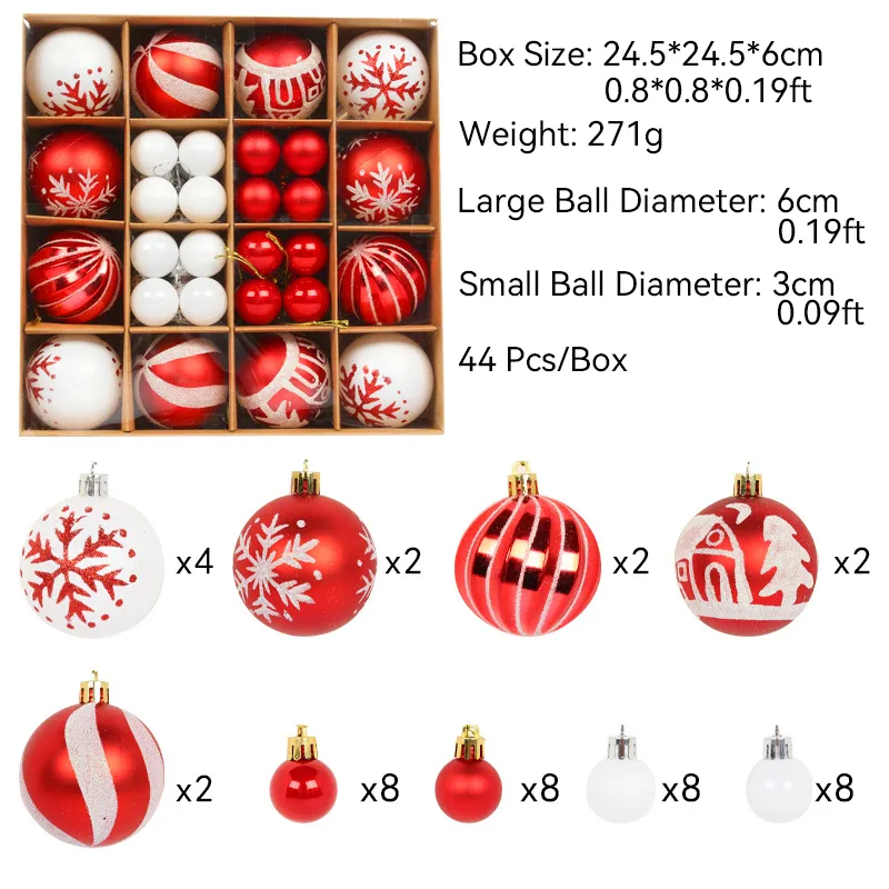 6.6-foot Christmas spray painted white green Christmas decoration rattan SD0126