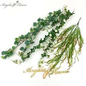A8074 A6348 20Pcs Artificial Plants Wedding Floral Arrangement Material
