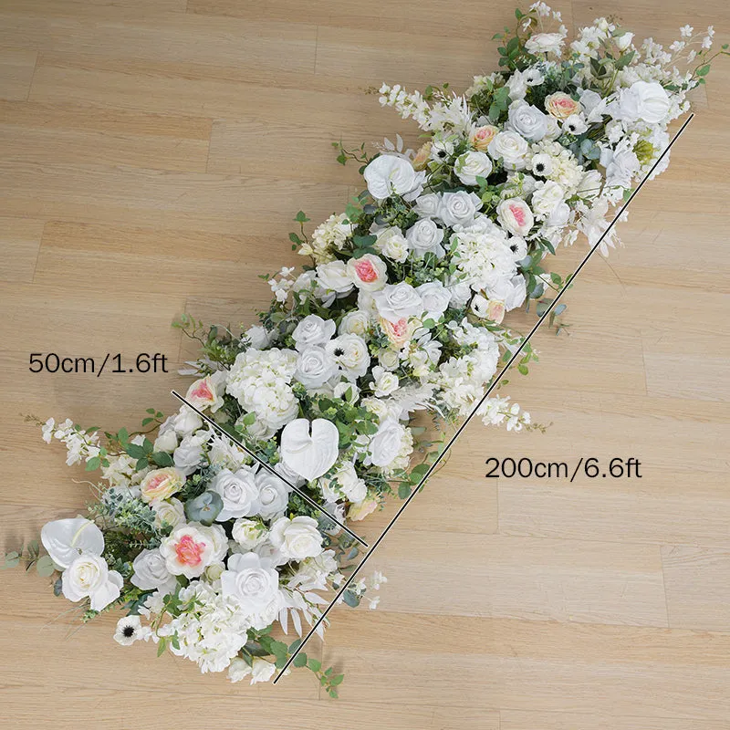 A8124 Outdoor Wedding Horn Arch Deor Floral Arrangement