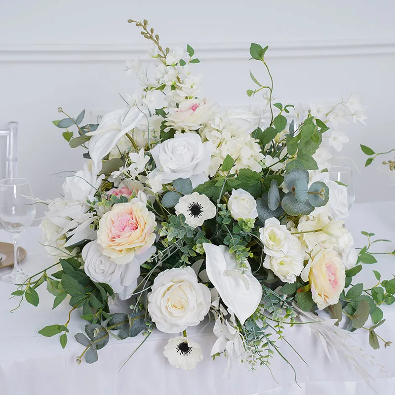 A8124 Outdoor Wedding Horn Arch Deor Floral Arrangement