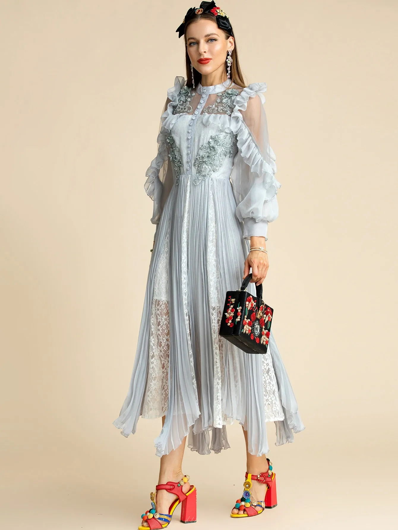 Angela Beaded Dress
