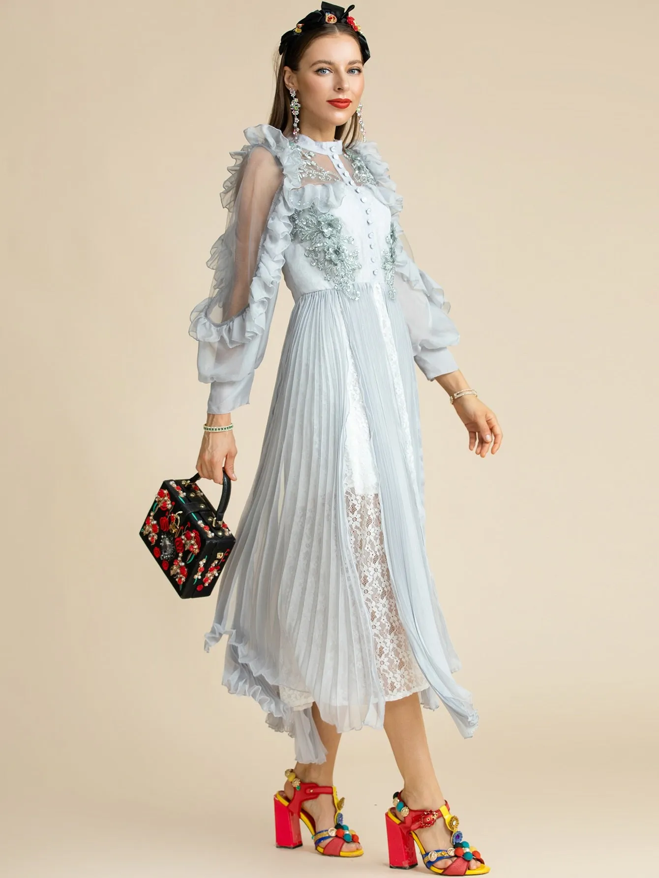 Angela Beaded Dress