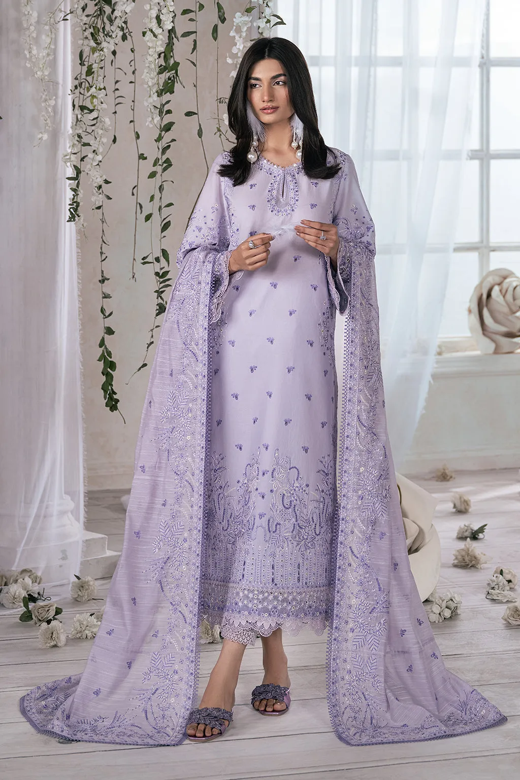 Ayzel Eudora Luxury Lawn Collection – Bonita