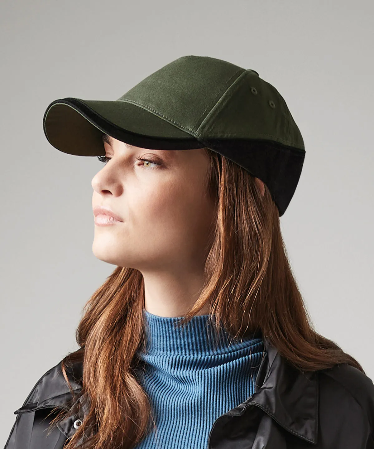 Black/Bright Royal - Teamwear competition cap