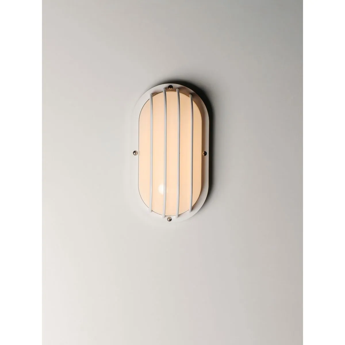 Bulwark 11 in. Outdoor Bulkhead Light White Finish
