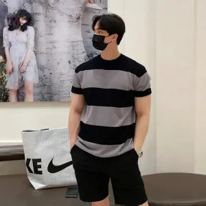 Casual Urban Stripe T-Shirt