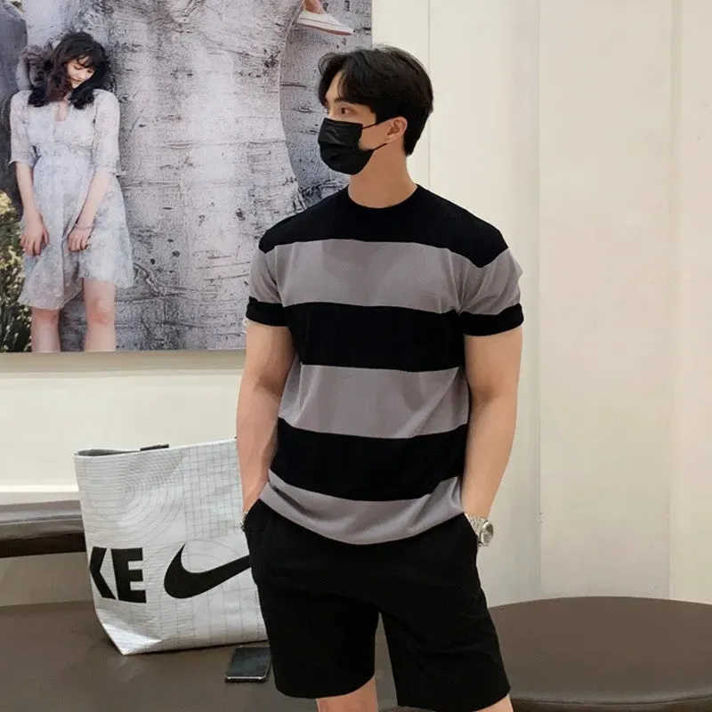 Casual Urban Stripe T-Shirt