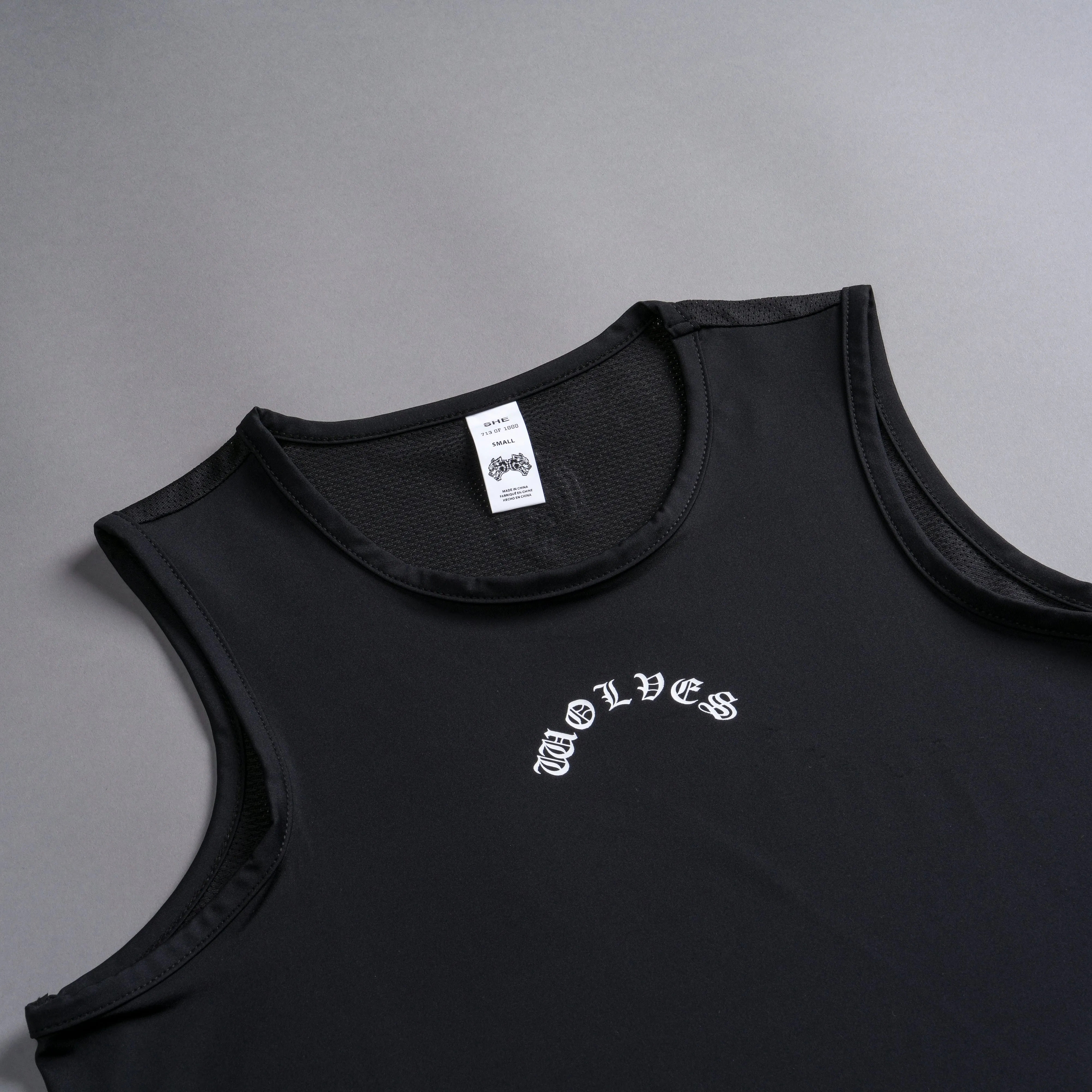 Chopper She "Dry Wolf" Training Tank in Black