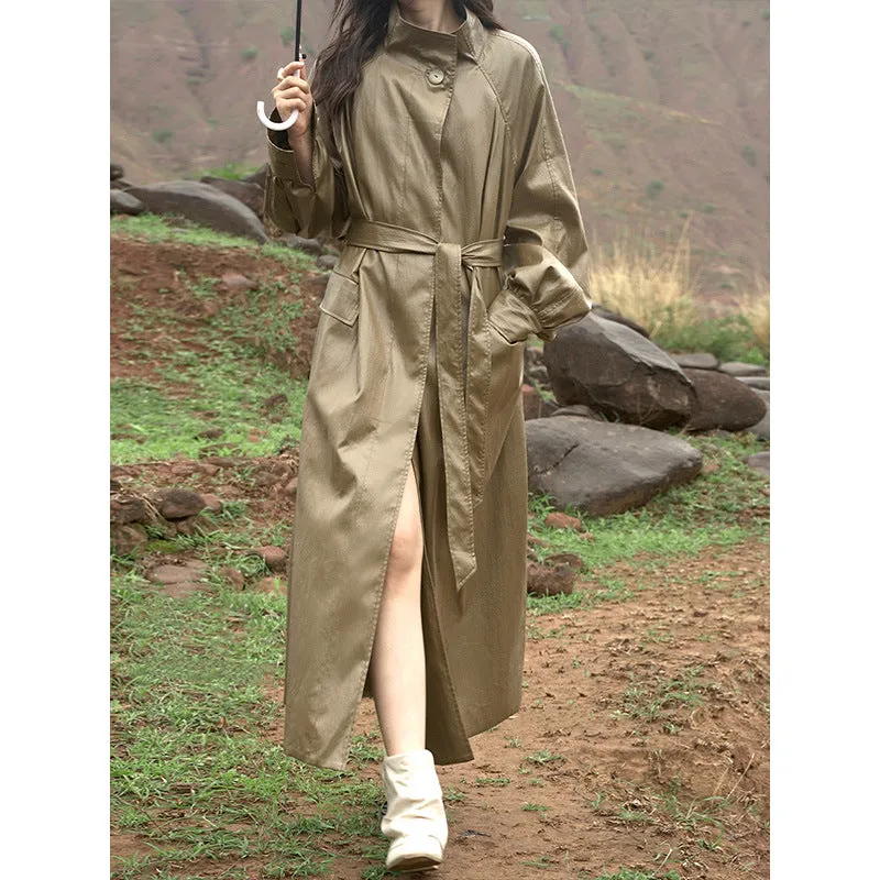 cold weather outfits Joskaa NEIHE Elegant Women's Loose Fit Genuine Leather Jacket Autumn 2024 New Style Saddle Sleeve Coat Warm Comfortable Women's Outerwe