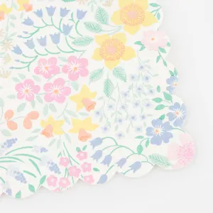 Cottage Garden Napkins Small 16pk.