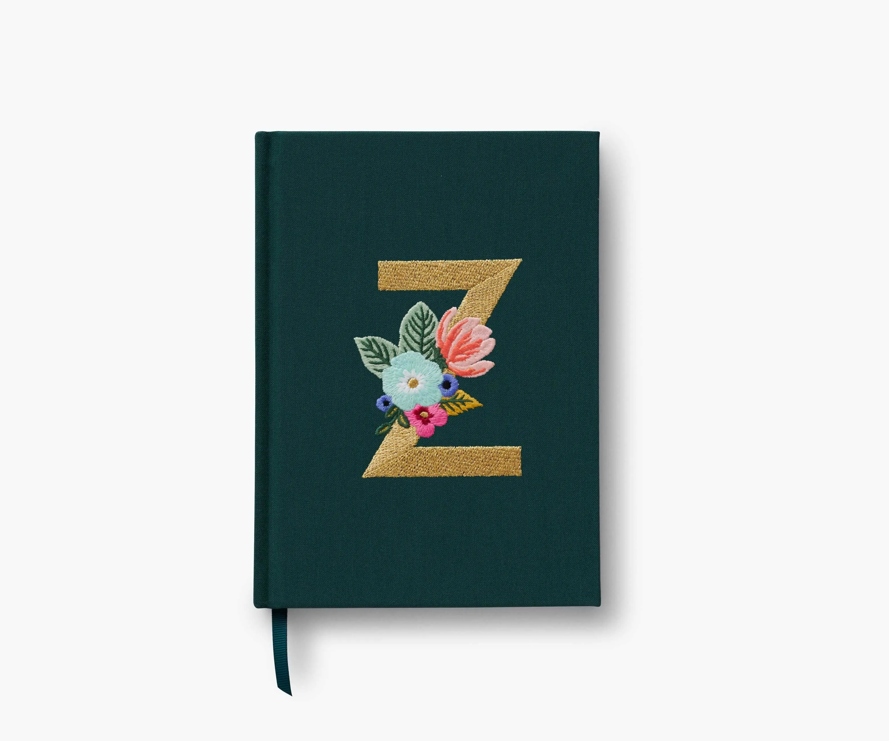 Embroidered Monogram Journal