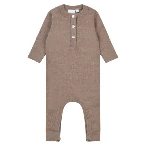 Flöss Ash Melange Kaya Onesie Wool