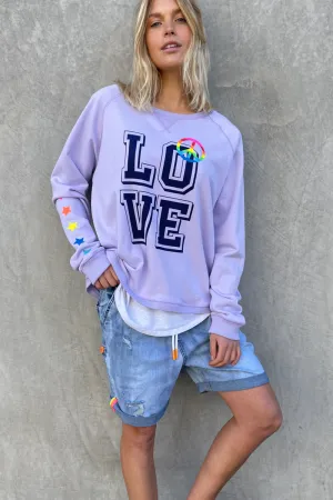 Hammill & Co - Love Summer Sweat - Mauve