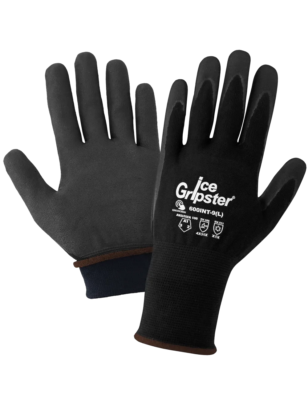 Ice Gripster® Low-Temperature Coated Touch Screen Gloves  - 600INT