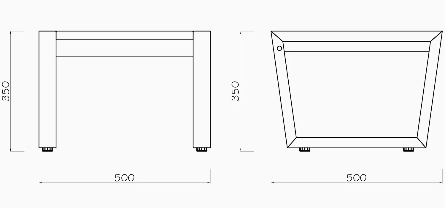 Kisbee Side Table - Floor Model