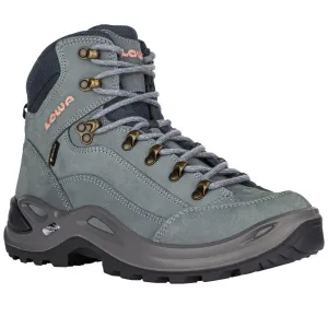 LOWA Renegade GTX Mid Womens Ice Blue/Salmon