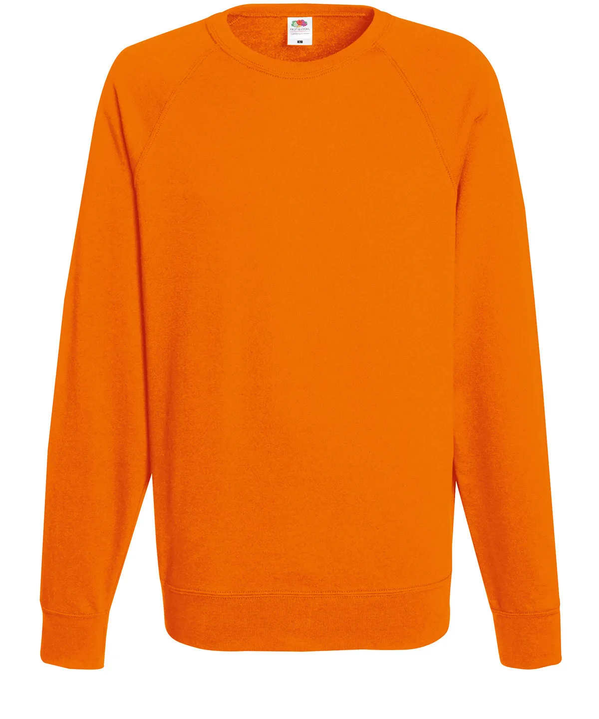 Orange - Lightweight raglan sweatshirt