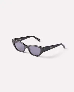 REPRISE - BLACK POLISHED/BLACK LENS
