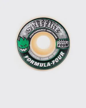 Spitfire Formula 4 Conical 101d Wheel - Green