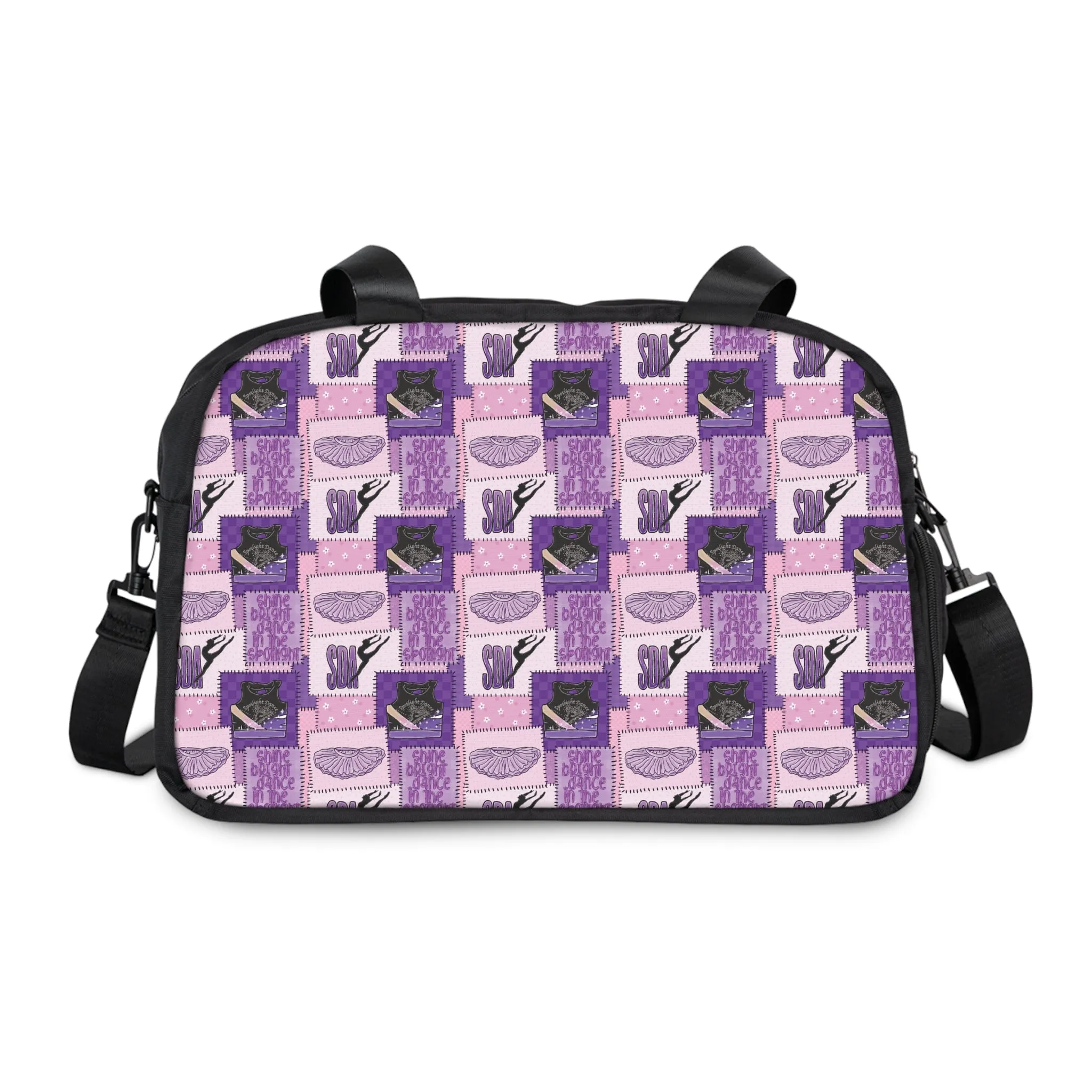 Spotlight patchwork Fitness Handbag