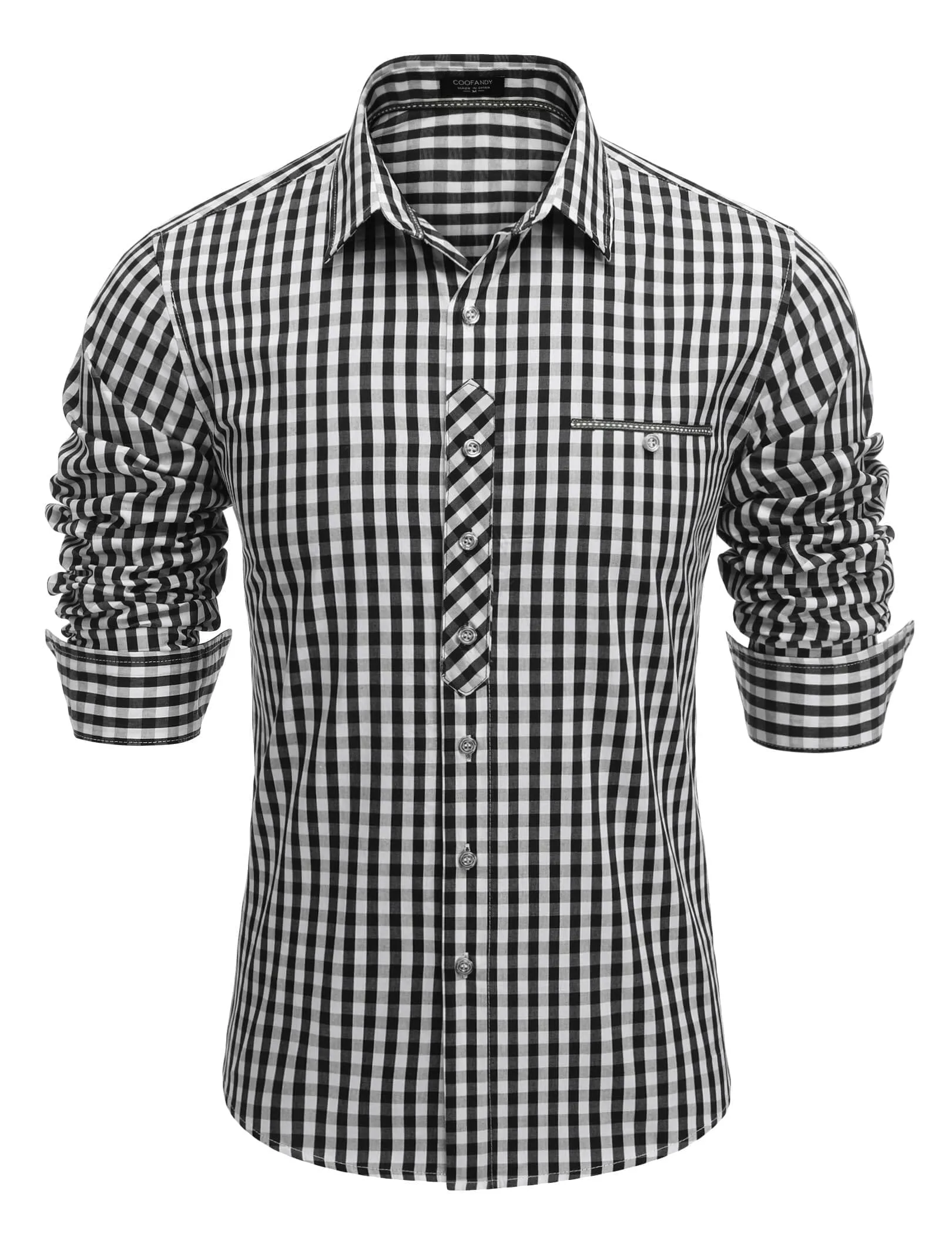 Urban Casual Plaid Shirt