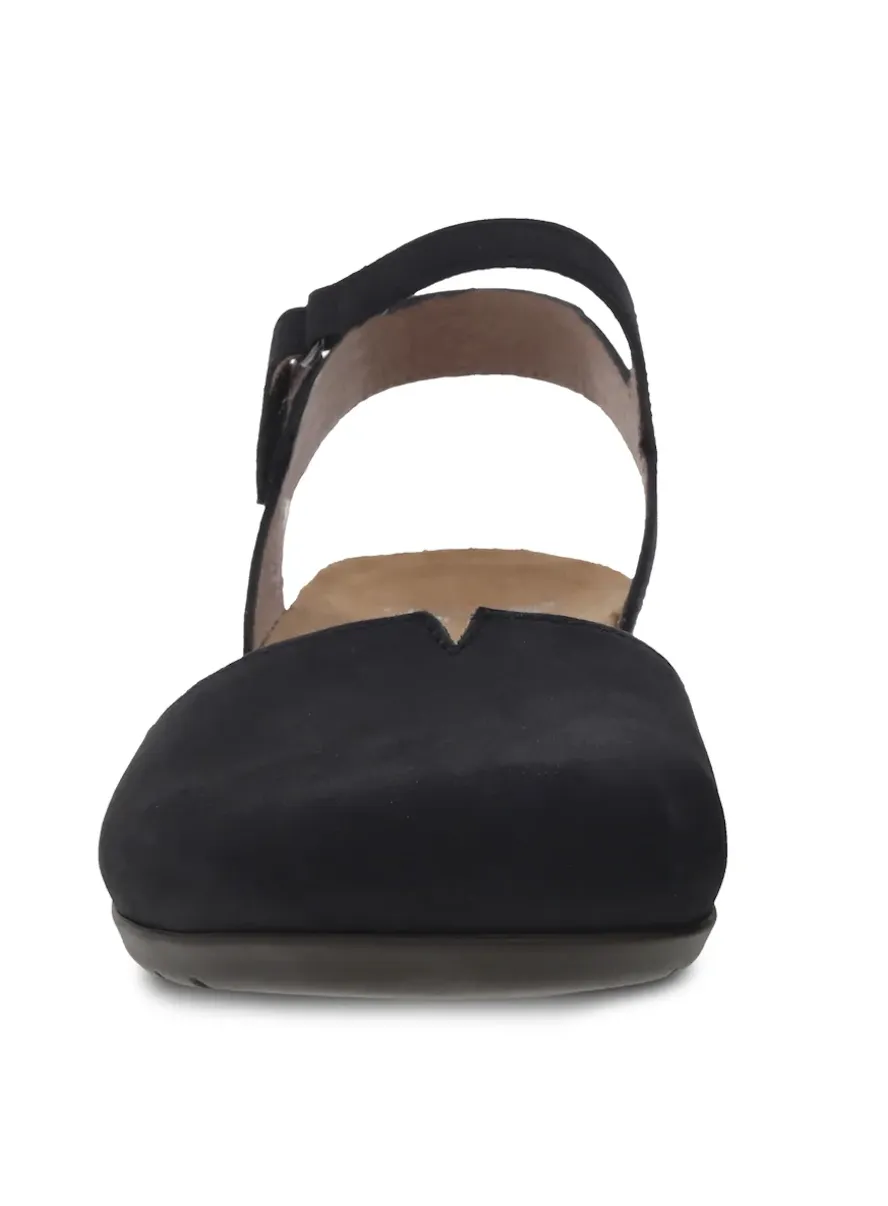 WOMEN'S DANSKO ROWAN MARY JANE | BLACK NUBUCK