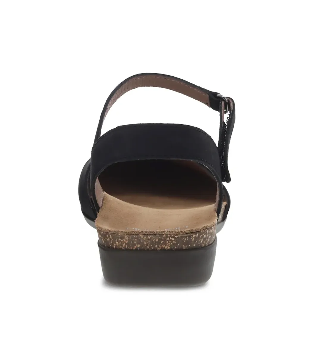 WOMEN'S DANSKO ROWAN MARY JANE | BLACK NUBUCK