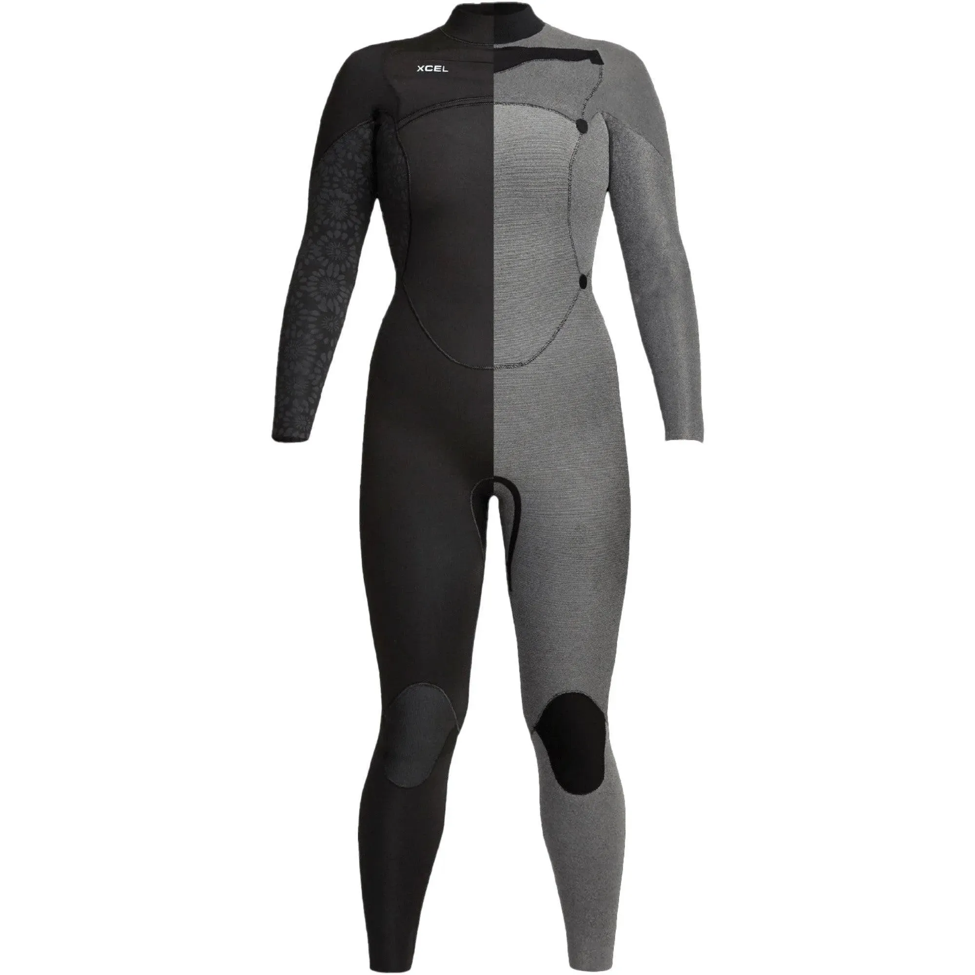 Xcel Womens Comp 5/4mm Tinfoil Flower Wetsuit