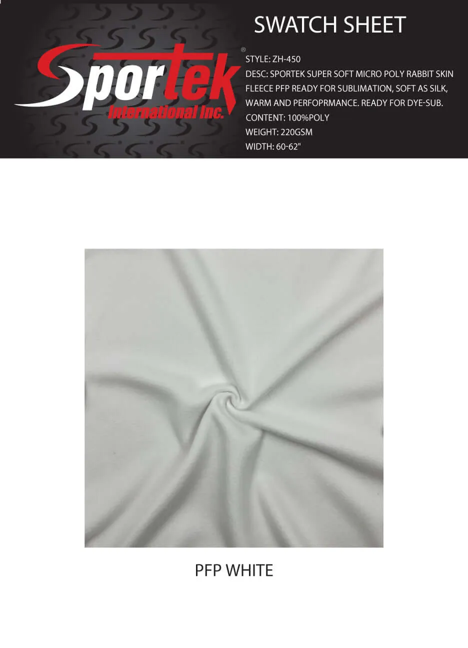 ZH-450 Sportek Super Soft Micro Poly Rabbit Skin Fleece